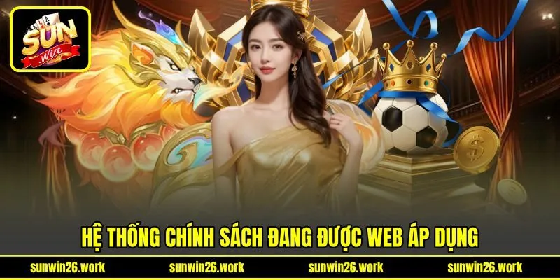 Hệ thống chính sách đang được web áp dụng